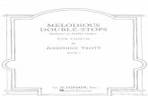 Josephine Trott Melodious Double Stops for Violin Book i
