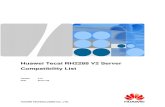 Huawei Tecal RH2288 V2 Server Compatibility List