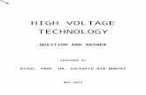 HIGH VOLTAGE TECHNOLOGY MODULE (QUESTION AND ANSWER).docx
