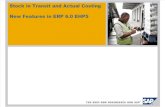 Stock in Transit and Actual Costing- SAP Ramp-UP