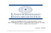 Universidad Insurgentes Licenciatura SEP
