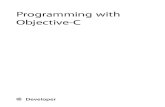Programming With Objective c