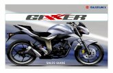 Suzuki GIXXER Sales Guide
