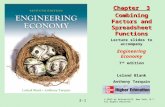 Ch3 Combining Factors_Engineering Economic