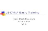 LS DYNA Basic Cards