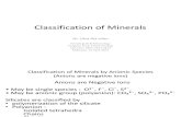 03.Classification of Minerals