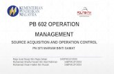 Pb 602 Operation Management Chapter 6