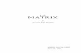 Sceneggiatura - The Matrix