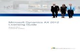 Dynamics AX 2012 Licensing Guide-CustomerEdition
