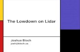 Lowdown on Lidar