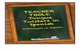 7 Tongue Twisters in Spanish Printables
