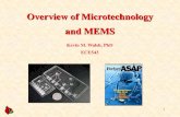 Overview of MEMS and Microtechnology Fall 2014