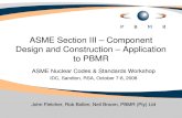 Asme-III Component Design & Construction