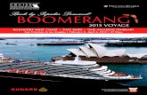 2015 Cunard Boomerang Voyage