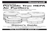 Honeywell 50250-N User Manual (True Hepa Germ Fighting Allergen Reducer Air Purifier)