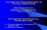 Invasive Procedure in Fetal Medicine