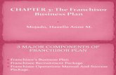 Chapter 3 - The Franchisor Business Plan