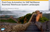 Post-Copy Automation for SAP NetWeaver Business Warehouse System Landscapes (4)