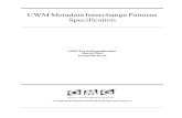 [Business Intelligence] Common Warehouse Metamodel CWM Metadata Interchange Patterns MIPS.04!03!25