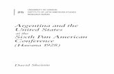 B07 - Argentina and the United States at the Sixth Pan American Conference (Havana 1928)