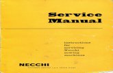 Necchi Service Manual Bu-bf Nova-mira