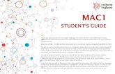 Mac1 Life Students Guide