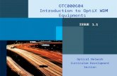 Introduction to OptiX WDM Equipments ISSUE1.1