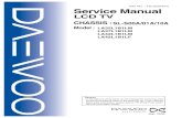 9619 Daewoo LA32!37!42-L1B1LM LA42L1B1LF Chassis SL-S00A-01A-10A Televisor LCD Manual de Servicio