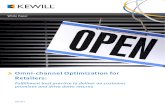 Kewill White Paper - Omni-channel Optimization for Retailers. Fulfillment Best Practice to Deliver on Customer Promises and Drive Down Returns