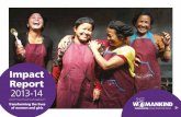 Womankind Impact Report 2013-14