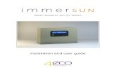 ImmerSUN Installation and User Guide v1.0