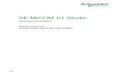 MiCOM S1 Studio Version Component V5.0.0