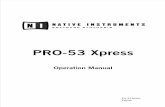 Pro-53 Xpress Manual English