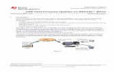 Slaa452b (USB Field Firmware Updates on MSP430 MCUs)