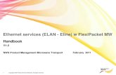 FlexiPacket MW - E-Line & E-LAN Handbook - 150211