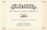 AMORC Worth While Books Are Lifetime Friends 1940 PDF