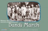Dandi March - History India – Mocomi.com