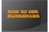 How to use Slideshare