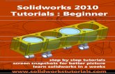 Solidworks 2010 Tutorials Beginner