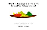101 Recipes From God's Garden