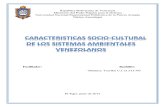 Caracteristicas Socio-cultural de Los Sistemas Ambientales Venezolanos UNEFA