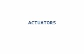 Actuators - Introduction