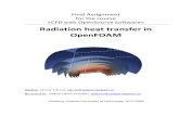 Radiation in OpenFoam