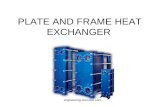 Plate and Frame Heat Exchanger