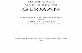 Madrigal's Magic Key to German (Learning German)