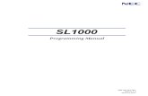 SL1000 Programming Manual (Basic)