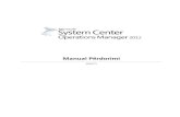 System Center Operations Manager - Manual Perdorimi