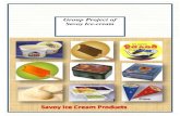 Business Project- Savoy Ice Cream