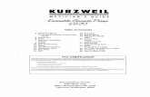 Kurzweil EG20 Musician's Guide