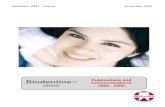 Bio Dentine Publications Summary
